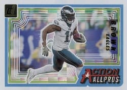 2023 Donruss Action All-Pros A.J. Brown #AAP-10 card