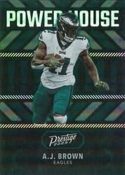 2023 Panini Prestige Power House A.J. Brown #15 card