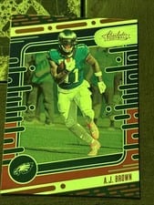 2024 Panini Absolute Base Set A.J. Brown #87 card