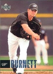 2006 Upper Deck Base Set A.J. Burnett #844 card