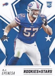2020 Panini Rookies & Stars Base Set A.J. Epenesa #151 card