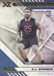 2020 Panini XR Base Set A.J. Epenesa #166 card