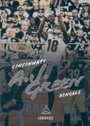 2018 Panini Luminance Base Set A.J. Green #9 card