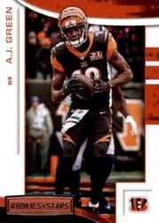 2018 Panini Rookies & Stars Base Set A.J. Green #67 card