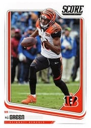 2018 Score Base Set A.J. Green #64 card