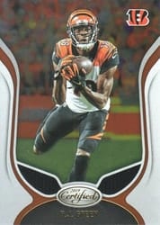 2019 Panini Certified Base Set A.J. Green #16 card