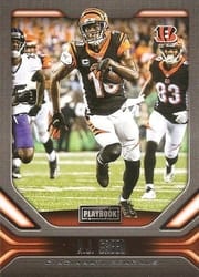 2019 Panini Playbook Base Set A.J. Green #25 card