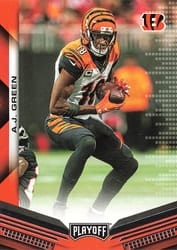 2019 Panini Playoff Base Set A.J. Green #33 card