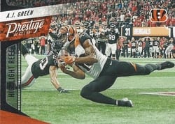 2019 Panini Prestige Highlight Reel A.J. Green #HH-AG card