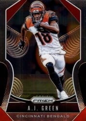 2019 Panini Prizm Base Set A.J. Green #76 card