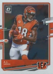 2020 Donruss Optic Base Set A.J. Green #25 card