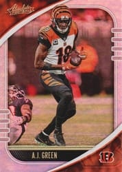 2020 Panini Absolute Base Set A.J. Green #1 card
