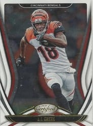 2020 Panini Certified Base Set A.J. Green #80 card