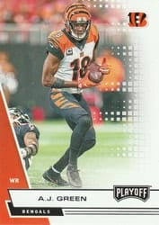 2020 Panini Playoff Base Set A.J. Green #32 card