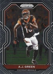 2020 Panini Prizm Base Set A.J. Green #47 card