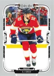 2025-26 O-Pee-Chee Base Set A.J. Greer #197 card