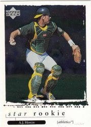 1998 Upper Deck Base Set A.J. Hinch #590 card