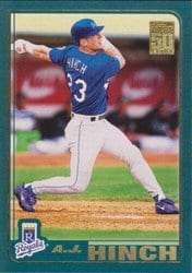 2001 Topps Base Set A.J. Hinch #469 card