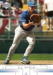 2002 Upper Deck Base Set A.J. Hinch #180 card