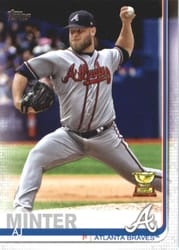 2019 Topps Base Set A.J. Minter #467 card