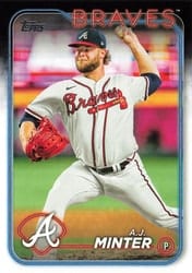 2024 Topps Base Set A.J. Minter #539 card