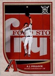 2018 Topps Big League Base Set A.J. Pollock #204 card