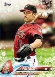2018 Topps Holiday Base Set A.J. Pollock #HMW177 card