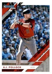 2019 Donruss Base Set A.J. Pollock #75 card