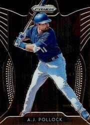 2019 Panini Prizm Base Set A.J. Pollock #18 card