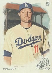 2019 Topps Allen & Ginter Base Set A.J. Pollock #234 card