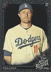 2019 Topps Allen & Ginter X Base Set A.J. Pollock #234 card
