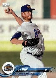 2018 Topps Pro Debut Base Set A.J. Puk #194 card