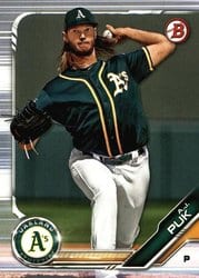 2019 Bowman Prospects A.J. Puk #BP-17 card