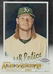2020 Topps Allen & Ginter Chrome Base Set A.J. Puk #226 card