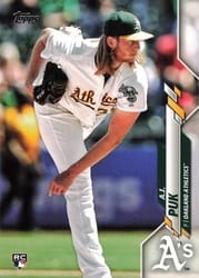 2020 Topps Base Set A.J. Puk #251 card