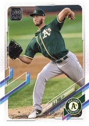 2021 Topps Base Set A.J. Puk #636 card