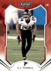 2021 Panini Playoff Base Set A.J. Terrell #154 card