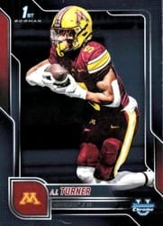 2025 Bowman University Chrome Base Set A.J. Turner #52 card