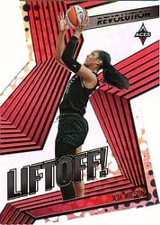 2022 Panini Revolution WNBA Liftoff! A'ja Wilson #5