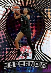 2022 Panini Revolution WNBA Supernova A'ja Wilson #9 card