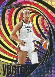 2022 Panini Revolution WNBA Vortex A'ja Wilson #6 card