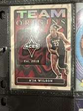2023 Panini Origins WNBA Team Origins A'ja Wilson #10 card