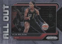 2023 Panini Prizm WNBA All Out A'ja Wilson #1 card