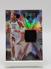 2024 Panini Select WNBA Sparks A'ja Wilson #15 card