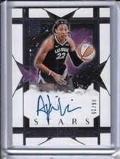 2025 Panini Impeccable WNBA Impeccable Stars Signatures A'ja Wilson #25 card