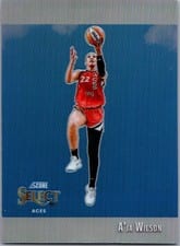 2025 Panini Select WNBA Score Select Throwback A'ja Wilson #11 card