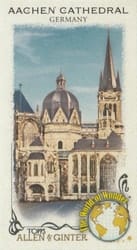 2023 Topps Allen & Ginter Mini World of Wonder Aachen Cathedral, Germany #WOW-37 card