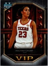 2025-26 Bowman Very Important Prospects Aaliyah Crump #VIP-12 card