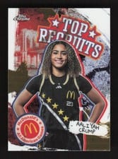 2025 Topps Chrome McDonald's All American Top Recruits Aaliyah Crump #TP-16 card