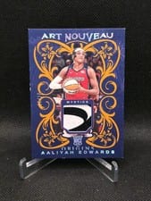 2024 Panini Origins WNBA Art Nouveau Memorabilia Aaliyah Edwards #AN-AEW